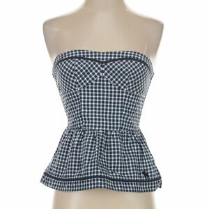 Vintage Y2K Abercrombie & Fitch 2000s Strapless Babydoll Tube Top